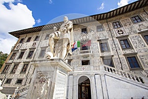 Piazza dei Cavalieri Palazzo della Carovana, Pisa, Italy