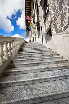 Piazza dei Cavalieri Palazzo della Carovana, Pisa, Italy