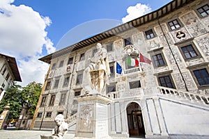 Piazza dei Cavalieri Palazzo della Carovana, Pisa, Italy