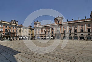 `Piazza dei Cavalli`, Piacenza Emilia Romagna, Italy