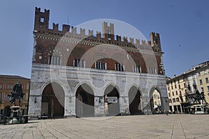 `Piazza dei Cavalli`, Piacenza Emilia Romagna, Italy