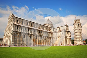 Piazza dei Miracoli Complex and Leaning tower of Pisa, Italy