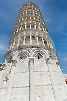 Piazza dei Miracoli and Piazza del Duomo with the Leaning Tower of Pisa