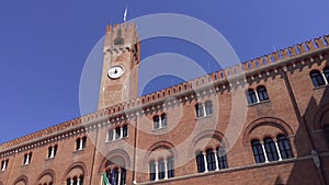 Piazza dei Signori in Treviso in Italy  