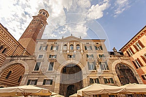 Piazza dei Signori in Verona in Italy 7