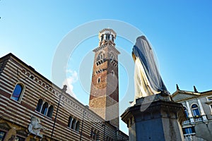 Piazza dei Signori in Verona, Italy