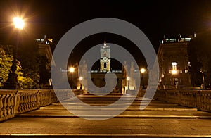 Piazza del Campidoglio and Palazzo dei Conservator