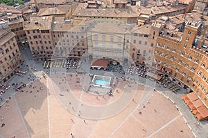 Piazza del Campo, Siena photo