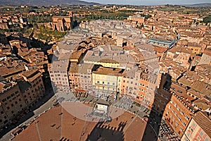 Piazza del Campo, Siena photo