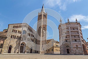 Piazza del Duomo Parma Emilia Romagna Italy