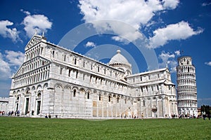 Piazza del Duomo in Piza, Italy photo