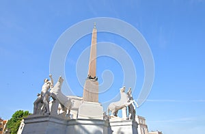 Piazza del Quirinale square Rome Italy