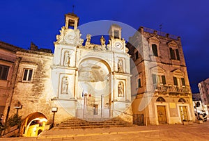 Piazza del Sedile in Matera