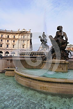 Piazza dela Repubblica, Rome photo