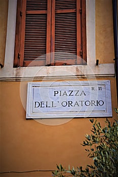 Piazza Dell` Oratorio in Rome