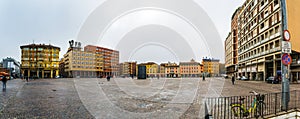 Piazza dell Otto Agosto in Bologna, Italy photo