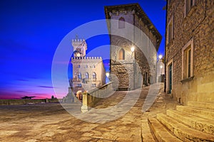 Piazza della Liberta in San Marino photo