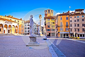 Piazza della Liberta square in Udine landmarks view