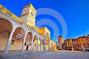 Piazza della Liberta square in Udine landmarks view