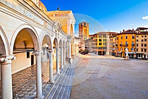 Piazza della Liberta square in Udine landmarks view