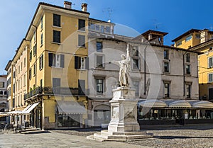 Piazza della Loggia and Monument to the insurgent people