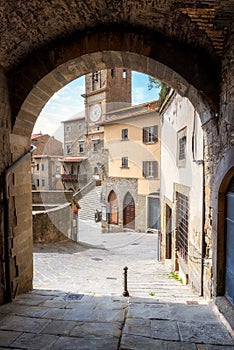 Piazza della Repubblica in Cortona