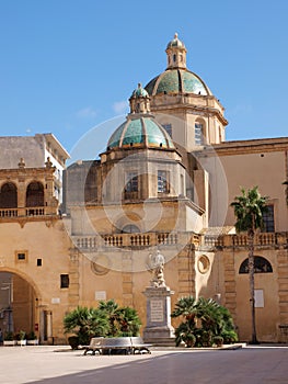 Piazza della Repubblica, Mazara del Vallo, Sicily, Italy