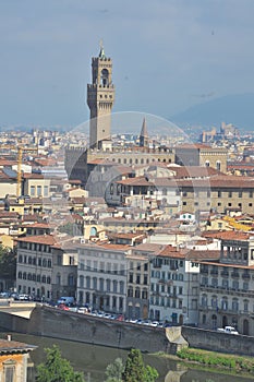 Piazza della Signoria en Florencia, Italia. photo