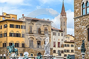 Piazza della Signoria. Florence, Italy. photo