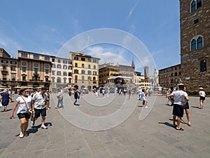 Piazza della Signoria square, Florence, Italy