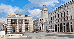 Piazza della Vittoria in Brescia photo