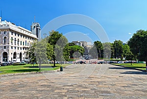 Piazza della Vittoria - Genova photo