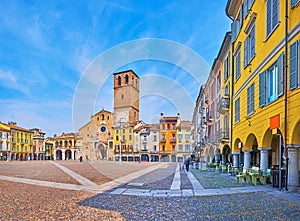 Piazza della Vittoria, Lodi, Italy