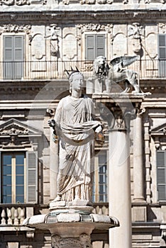 Piazza delle Erbe - Verona Italy