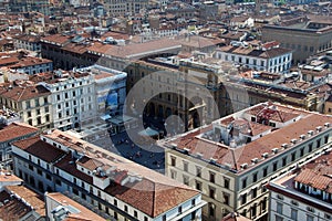 Piazza delle republica,Florence,Italy