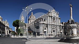 Piazza Duomo , Catania , Sicily photo