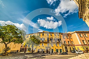 Piazza Duomo in Sassari old town