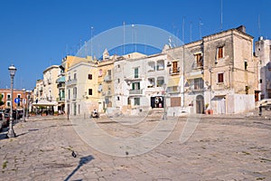 Piazza Ferrarese in the center of Bari