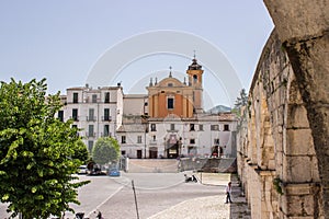 Piazza Giuseppe Garibaldi is the largest square in the city of Sulmona, Abruzzo