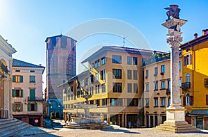 Piazza liberta, Udine, Italy photo