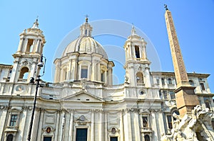 Piazza Navona, Agone church