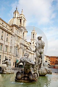 Piazza Navona Fountain