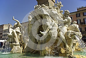 Piazza Navona Fountain