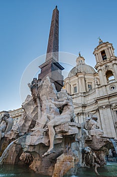 Piazza Navona (Navona Square) in Rome, Italy