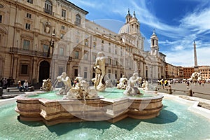 Piazza Navona, Rome. Italy