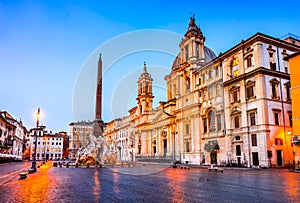 Piazza Navona, Rome, Italy