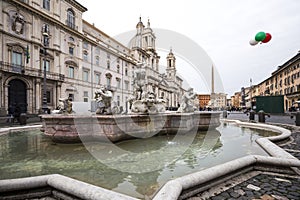 Piazza Navona in Rome, Italy