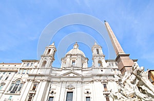 Piazza Navona square Rome Italy