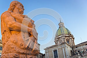 Piazza Pretoria in Palermo