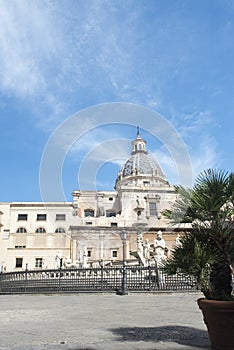 Piazza Pretoria in Palermo